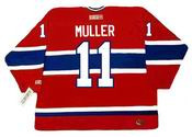 KIRK MULLER Montreal Canadiens 1994 Away CCM Throwback NHL Hockey Jersey - BACK