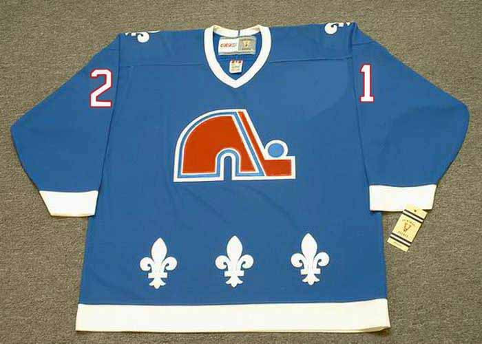 Peter Forsberg 1994 Quebec Nordiques Throwback Away NHL Hockey Jersey