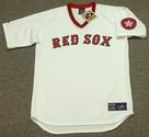 BOSTON RED SOX 1970's Majestic Cooperstown Throwback Home Jersey