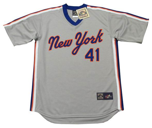 TOM SEAVER New York Mets 1983 Majestic 