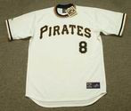 WILLIE STARGELL Pittsburgh Pirates 1971 Home Majestic Throwback Baseball Jersey - FRONT