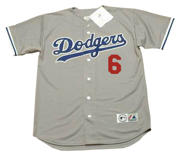 STEVE GARVEY Los Angeles Dodgers 1981 Majestic Away Baseball Jersey