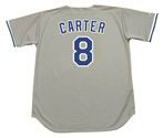 GARY CARTER Los Angeles Dodgers 1991 Majestic Throwback Away Baseball Jersey
