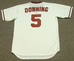 BRIAN DOWNING California Angels 1982 Majestic Cooperstown Throwback Baseball Jersey