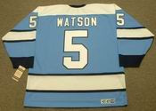 Bryan Watson 1969 Pittsburgh Penguins NHL Throwback Hockey Away Jersey - BACK