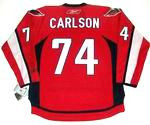 JOHN CARLSON Washington Capitals 2014 REEBOK Throwback NHL Hockey Jersey