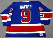 MARK NAPIER Toronto Toros 1975 WHA Throwback Hockey Jersey