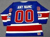 TORONTO TOROS 1970's WHA Throwback Hockey Jersey Customized "Any Name & Number(s)"