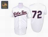 CARLTON FISK Chicago White Sox 1990 "Mitchell & Ness" Authentic Throwback Jersey