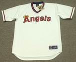 CALIFORNIA ANGELS 1980's Majestic Cooperstown Throwback Baseball Jersey