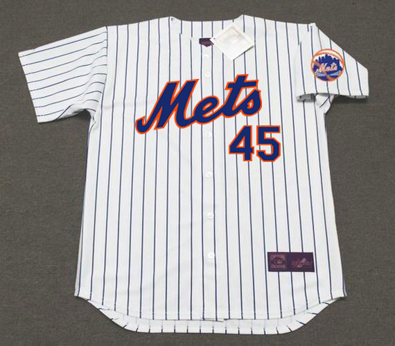 TUG McGRAW New York Mets 1969 Home Majestic MLB Throwback Jersey
