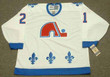 PETER FORSBERG Quebec Nordiques 1994 Home CCM Throwback NHL Hockey Jersey - FRONT