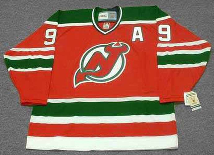 ZACH PARISE New Jersey Devils 1980's CCM Vintage Throwback NHL Hockey
