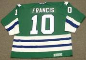 RON FRANCIS 1984 Away CCM Hartford Whalers Jersey - BACK