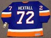 RON HEXTALL New York Islanders 1993 Away CCM Vintage Throwback NHL Hockey Jersey - BACK