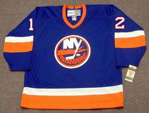 MICK VUKOTA New York Islanders 1993 Away CCM Vintage Throwback NHL Hockey Jersey - FRONT