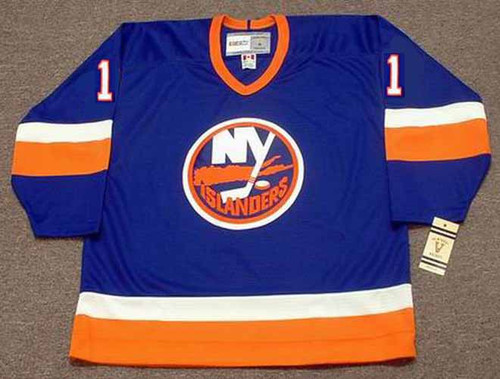 DARIUS KASPARAITIS New York Islanders 1993 Away CCM Vintage Throwback Hockey - FRONT