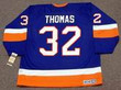 STEVE THOMAS New York Islanders 1993 Away CCM Vintage Throwback NHL Hockey Jersey - BACK