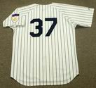 Casey Stengel 1951 New York Yankees Cooperstown Retro Home Throwback Baseball Jersey - BACK