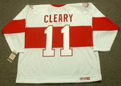 1920's CCM Detroit Throwback DANIEL CLEARY Red Wings Hockey Jersey - BACK