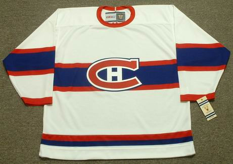Elmer Lach 1946 Montreal Canadiens Vintage Throwback NHL Hockey Jersey