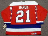 DENNIS MARUK Washington Capitals 1982 CCM Vintage Throwback NHL Hockey Jersey