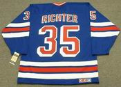 MIKE RICHTER New York Rangers 1990's CCM Vintage Throwback NHL Hockey Jersey