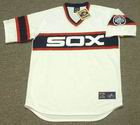 CHICAGO WHITE SOX 1985 Home Majestic Throwback Baseball Jersey - FRONT
