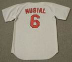 STAN MUSIAL St. Louis Cardinals 1962 Majestic Cooperstown Throwback Away Baseball Jersey