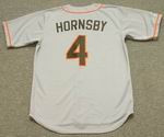 ROGERS HORNSBY St. Louis Browns Majestic Cooperstown Throwback Baseball Jersey