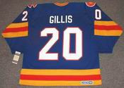 MIKE GILLIS Colorado Rockies 1979 CCM Vintage Throwback NHL Hockey Jersey