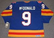 LANNY MCDONALD Colorado Rockies 1980 CCM Vintage Throwback NHL Hockey Jersey