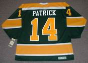 Craig Patrick 1972 California Golden Seals Vintage NHL Throwback Hockey Jersey - BACK