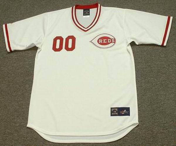 Customized 1970's Cincinnati Reds 1970'S Cooperstown Home Majestic MLB