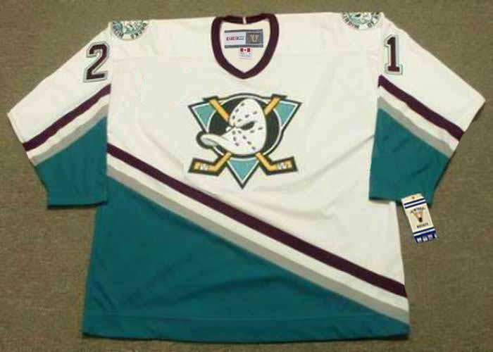 anaheim ducks throwback shirt