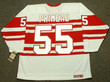 KEITH PRIMEAU Detroit Red Wings 1992 CCM Vintage Throwback NHL Hockey Jersey - BACK