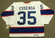 BOB ESSENSA Winnipeg Jets 1991 CCM Vintage Throwback Home NHL Hockey Jersey
