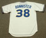 FLOYD BANNISTER Seattle Mariners 1979 Majestic Cooperstown Throwback Baseball Jersey