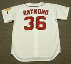 CLAUDE RAYMOND Atlanta Braves 1967 Majestic Cooperstown Baseball Jersey