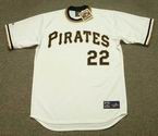 RICHIE ZISK Pittsburgh Pirates 1974 Majestic Cooperstown Throwback Baseball Jersey