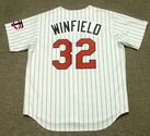 DAVE WINFIELD Minnesota Twins 1993 Majestic Throwback Home Baseball Jersey - BACK