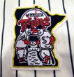 FRANK VIOLA Minnesota Twins 1987 Majestic Throwback Home Baseball Jersey - CREST