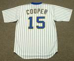 Cecil Cooper 1982 Milwaukee Brewers Cooperstown Retro Home MLB Throwback Baseball Jerseys - BACK