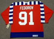SERGEI FEDOROV 1992 Campbell "All Star" CCM Vintage NHL Jersey