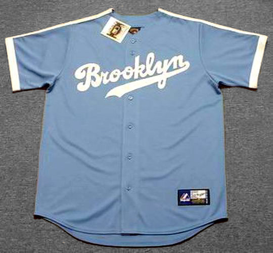 Majestic Men's Brooklyn Dodgers Cooperstown Blank Replica CB Jersey - Macy's