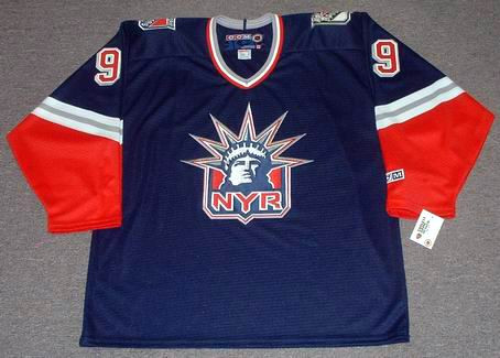 gretzky rangers jersey