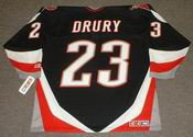 CHRIS DRURY 2005 Home CCM Vintage NHL Buffalo Sabres Hockey Jersey - BACK