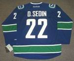 DANIEL SEDIN Vancouver Canucks 2011 REEBOK Throwback NHL Hockey Jersey