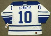 RON FRANCIS Toronto Maple Leafs 2003 CCM Throwback NHL Hockey Jersey