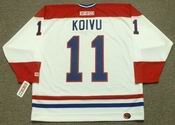 SAKU KOIVU Montreal Canadiens 1995 CCM Throwback Home NHL Jersey